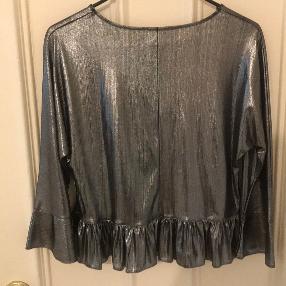 Mango Metallic Blouse - Picture 5 of 5